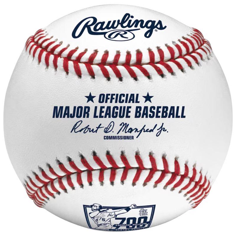 #5 Albert Pujols 全壘打 美聯 700轟 MLB 紀念球 棒球 Rawlings 官網正品 普神 普侯斯-細節圖3