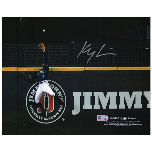 #1 Kyle Lewis 西雅圖 水手 Mariners 親簽 照片 海報 新人王 Ichiro 鈴木一朗 MLB