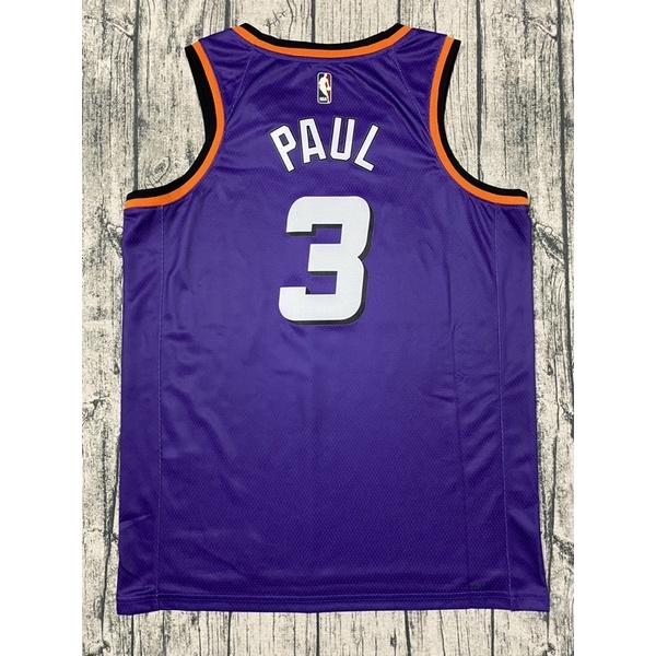 #3 Chris Paul Suns 太陽 復古 紫 Nike 球衣 CP3 Booker 保羅 書僮-細節圖2
