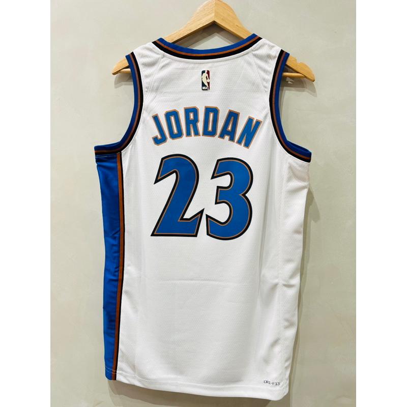 #23 Jordan 巫師 Wizards 復古 白 Classic Edition Nike 球衣 喬丹 Kuzma-細節圖2