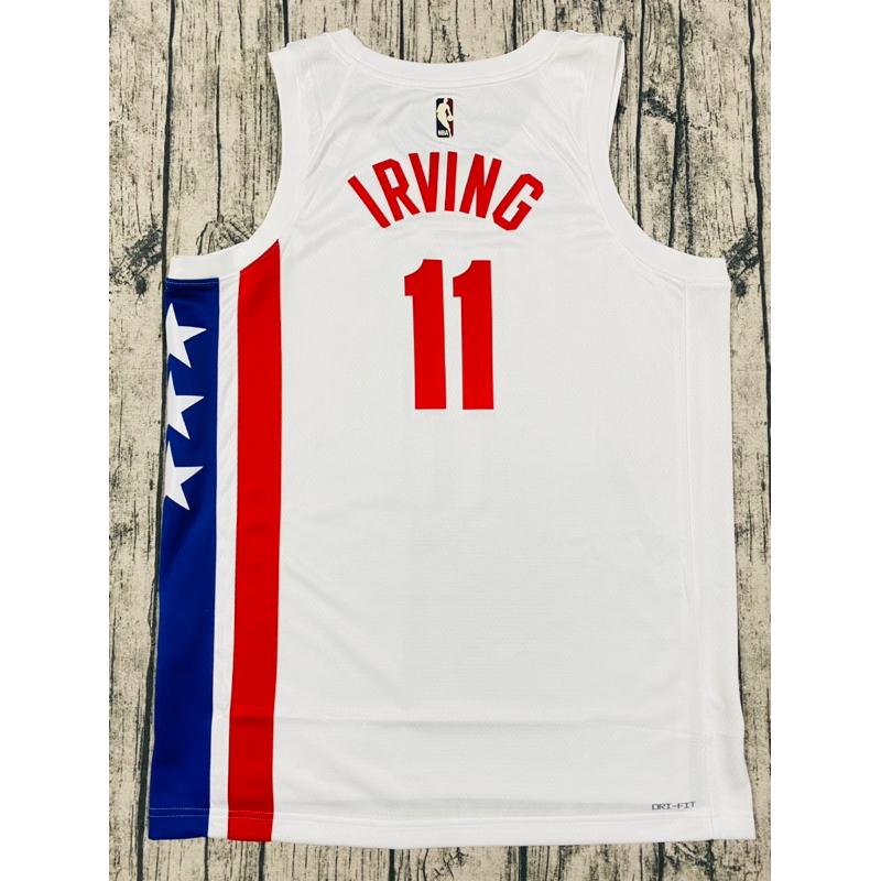 #11 Kyrie Irving 籃網 Nets 復古 白星 球衣 Nike Classic 厄文-細節圖2