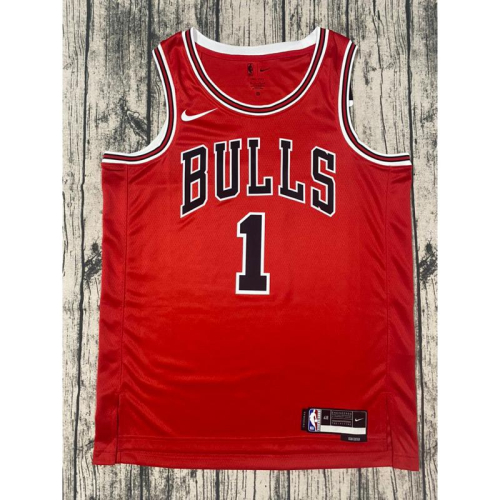 #1 Derrick Rose 公牛 客場 Icon 紅 球衣 Nike 玫瑰 羅斯 Bulls