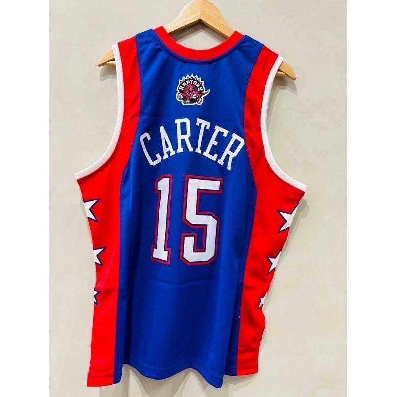 #15 Vince Carter 2004 暴龍 東區 明星賽 ASG 藍 M&N 球衣 卡特 Jordan-細節圖2