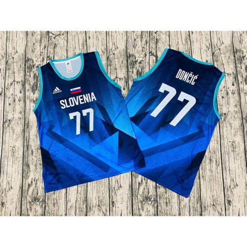 #77 Luka Doncic 東京 奧運 Slovenia 斯洛維尼亞 世錦賽 世界盃 國家隊 球衣 Adidas