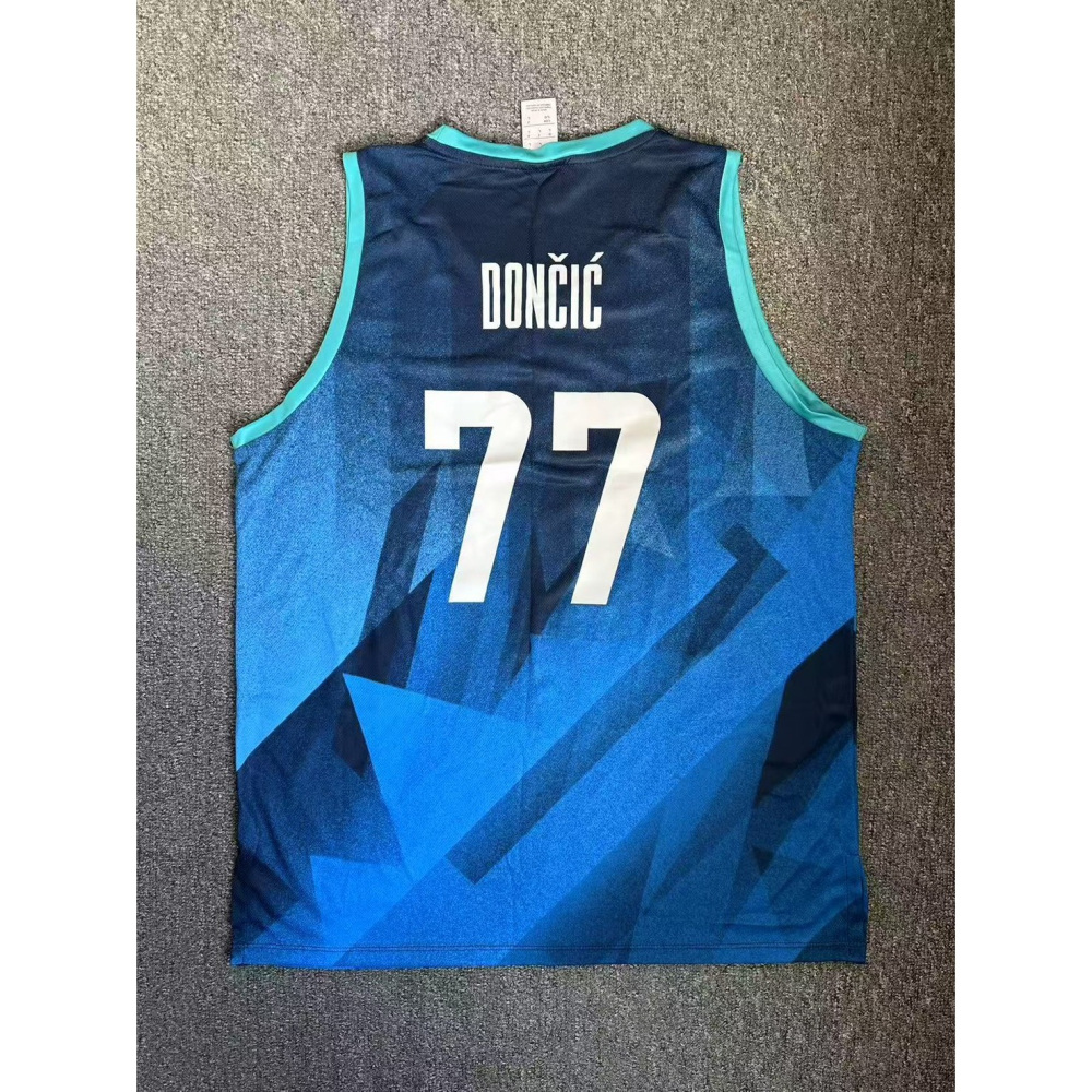 #77 Luka Doncic 東京 奧運 Slovenia 斯洛維尼亞 世錦賽 世界盃 國家隊 球衣 Adidas-細節圖2