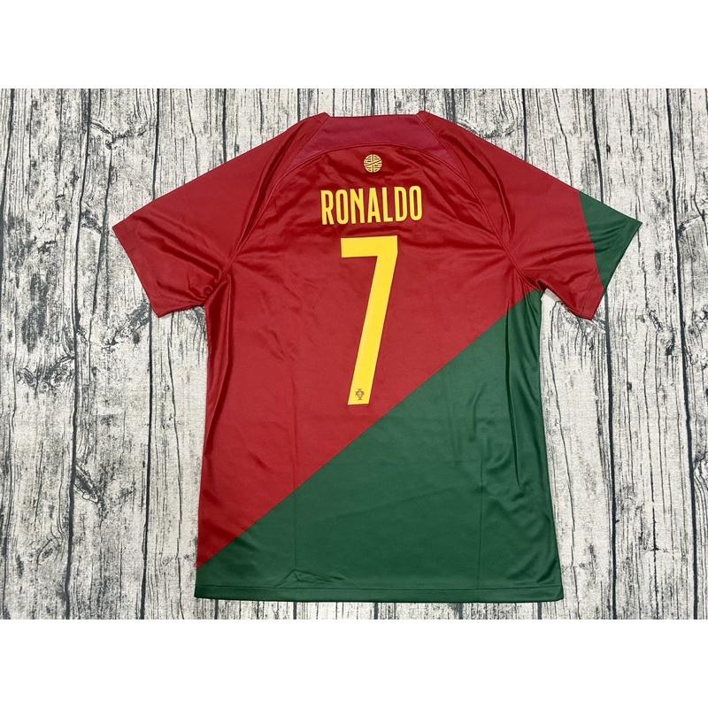 #7 Cristiano Ronaldo C羅 世界盃 2022 葡萄牙 國家隊 Nike 球衣 Messi 羅納度-細節圖2