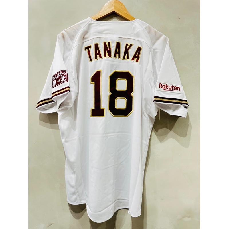 #18 Tanaka 田中將大 樂天 金鷲 主場白 球衣 電繡 宋家豪 日本職棒 NPB Rakutan-細節圖2