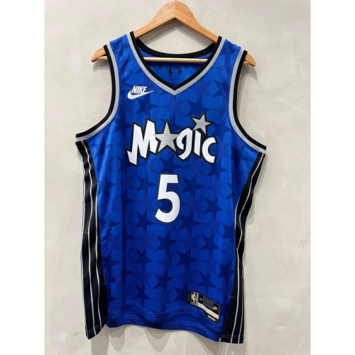 #5 Banchero 魔術 Orlando Magic 復古 藍暗星 Nike 球衣