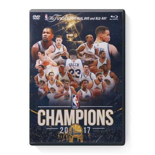 NBA x 2017 勇士冠軍賽 紀念 DVD