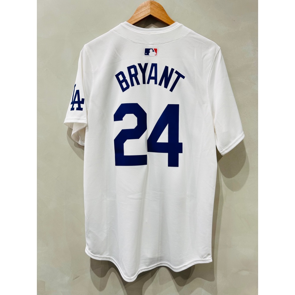 #24 Kobe Bryant 道奇 2024 主場白 Limited Jersey 老大-細節圖2