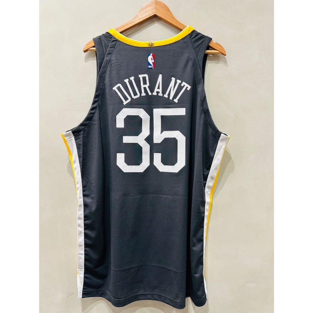 #35 Kevin Durant 2018-19 勇士 黑大樹 Nike City 城市 球員版 AU 球衣-細節圖2