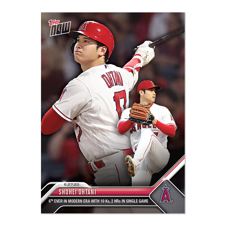 Topps Now x 大谷翔平 OHTANI 天使時期 球員卡-規格圖1