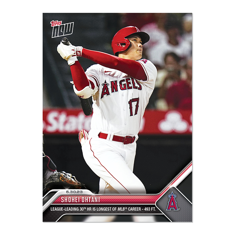 Topps Now x 大谷翔平 OHTANI 天使時期 球員卡-規格圖1