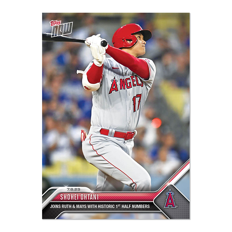 Topps Now x 大谷翔平 OHTANI 天使時期 球員卡-規格圖1