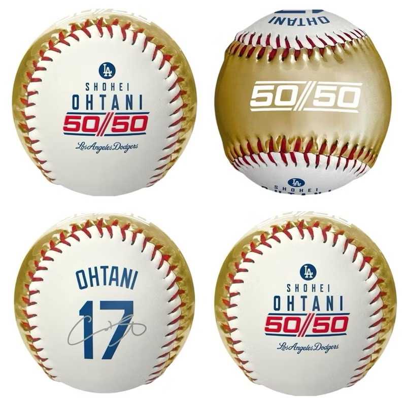 Rawlings x 2024 大谷翔平 世界大賽 系列 紀念球-規格圖1