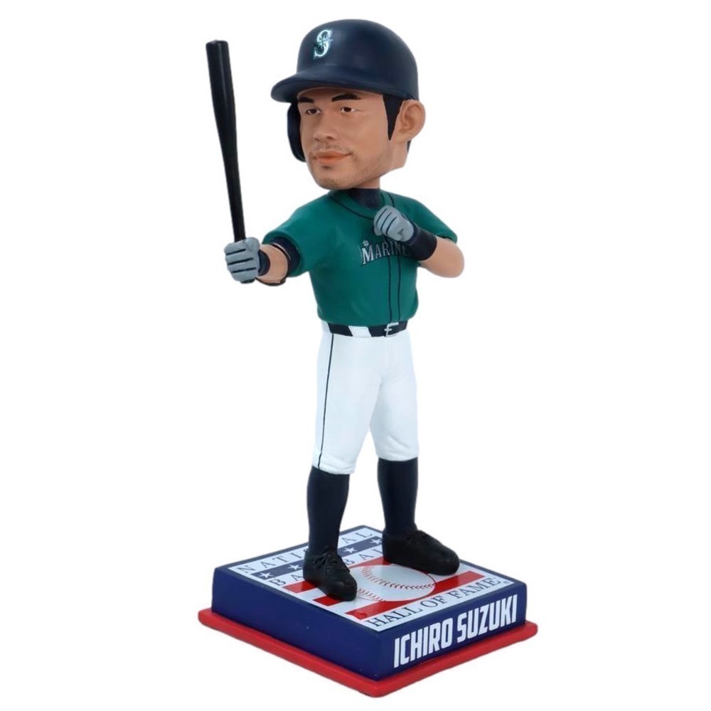 MLB x 鈴木一朗 Ichiro 2025 Hall of Fame 名人堂 紀念公仔-規格圖1
