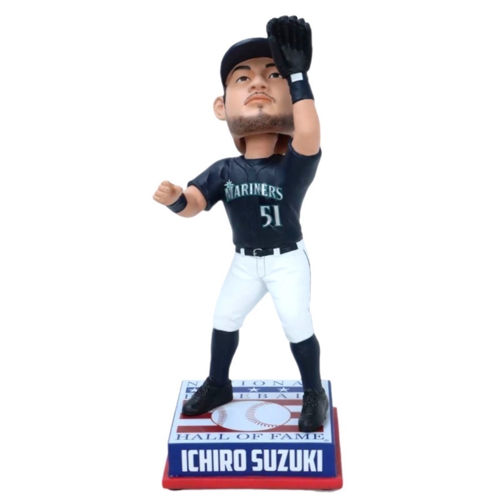 MLB x 鈴木一朗 Ichiro 2025 Hall of Fame 名人堂 紀念公仔-規格圖1