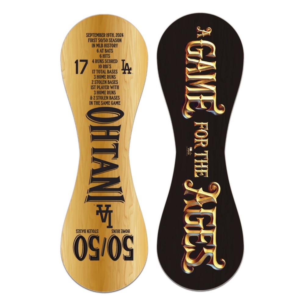 Foco x 大谷翔平 50-50 / 世界大賽 / MVP 紀念球-規格圖1