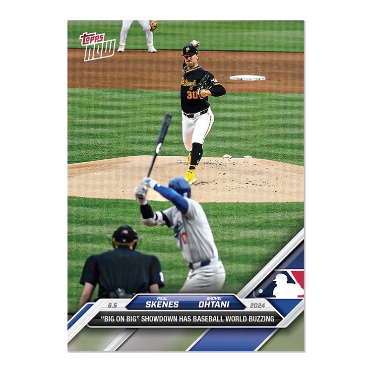 Topps Now x 大谷翔平 OHTANI 道奇系列 紀念卡-規格圖1