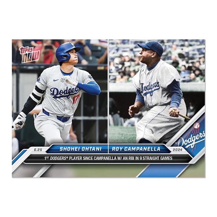 Topps Now x 大谷翔平 OHTANI 道奇系列 紀念卡-規格圖1