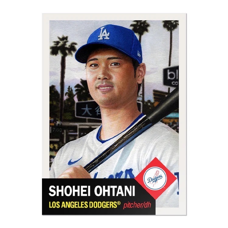 Topps Now x 大谷翔平 OHTANI 道奇系列 紀念卡-規格圖1
