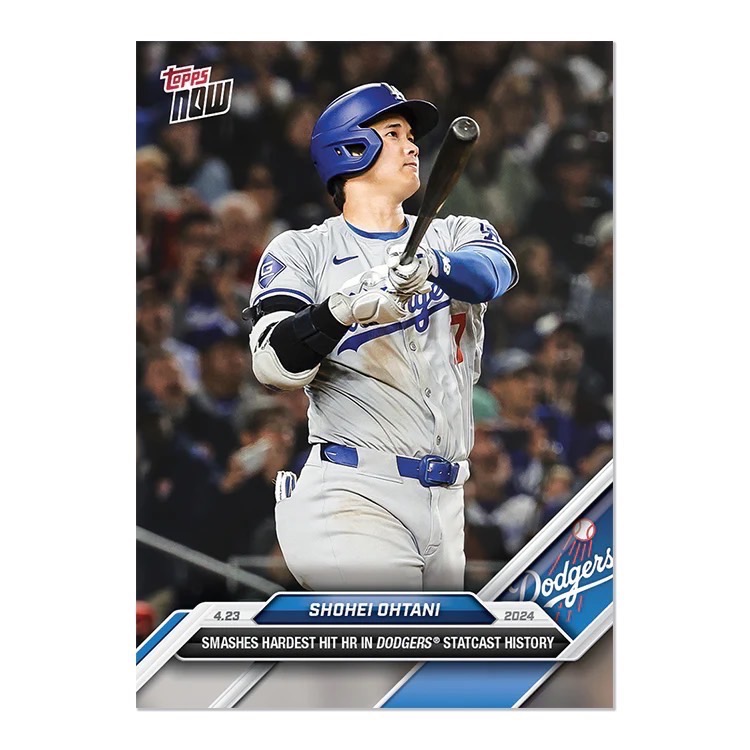 Topps Now x 大谷翔平 OHTANI 道奇系列 紀念卡-規格圖1