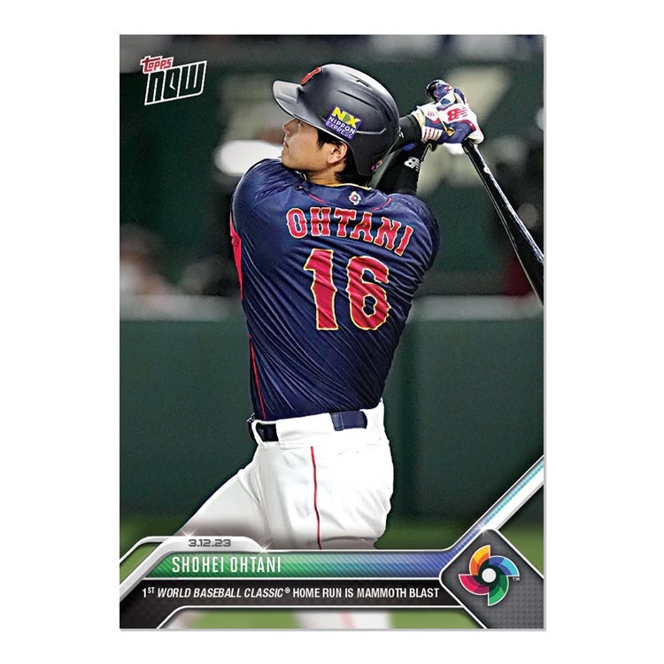 Topps Now x 大谷翔平 OHTANI 道奇系列 紀念卡-規格圖1