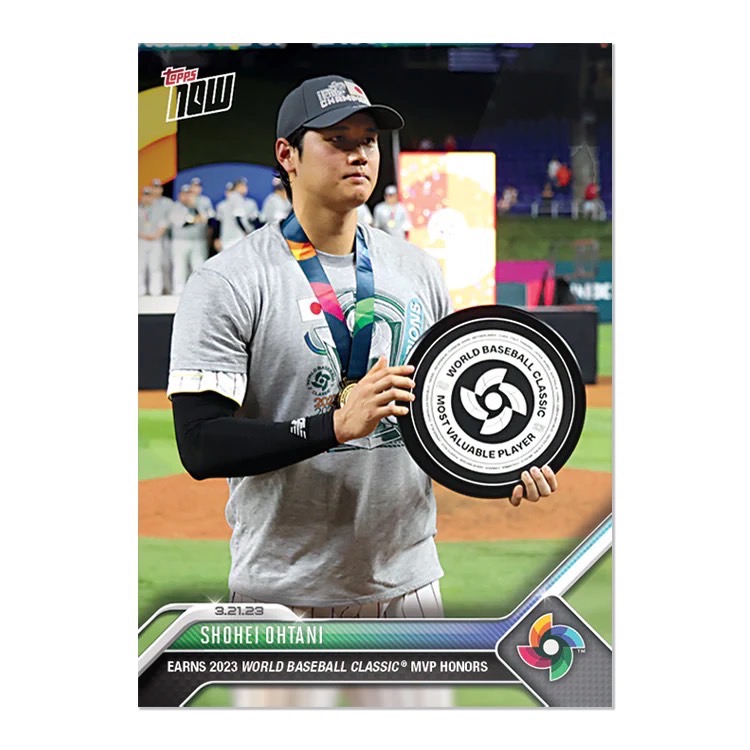 Topps Now x 大谷翔平 OHTANI 道奇系列 紀念卡-規格圖1