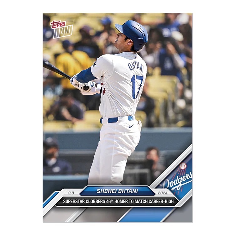 Topps Now x 大谷翔平 OHTANI 道奇系列 紀念卡-規格圖1