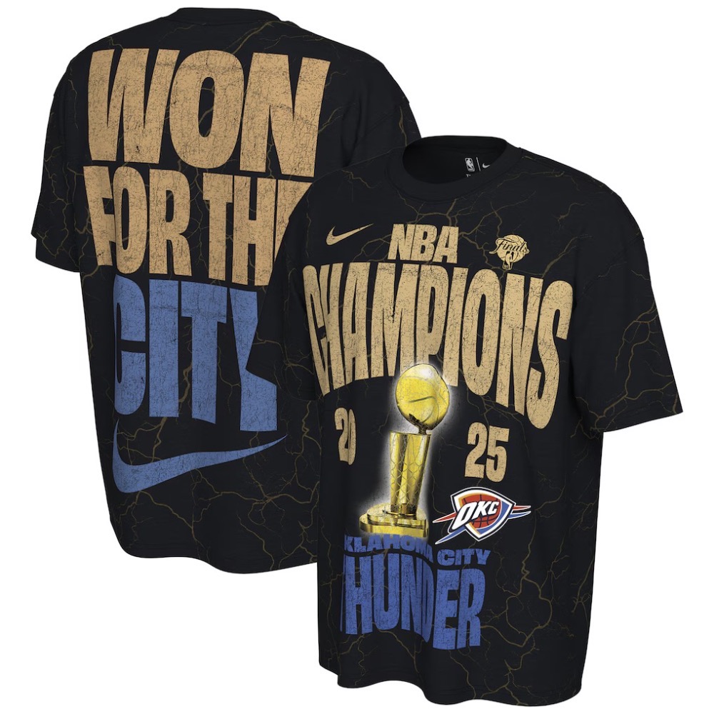 NBA x 2025 Thunder 雷霆 總冠軍 系列商品 SGA Holmgren Williams-規格圖1