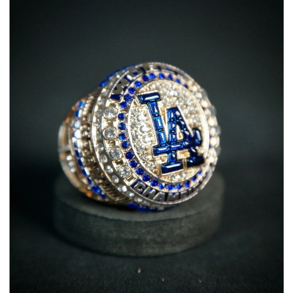 現貨不用等! MLB x OHTANI 大谷翔平 洛杉磯 道奇紀念日 冠軍戒指 進場限定-細節圖2