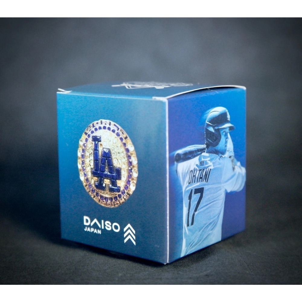 現貨不用等! MLB x OHTANI 大谷翔平 洛杉磯 道奇紀念日 冠軍戒指 進場限定-細節圖6