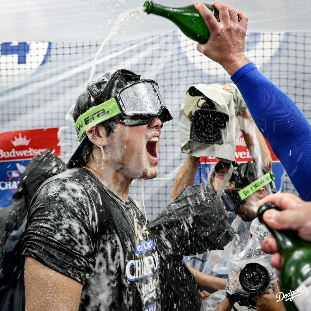 Fanatics x 道奇隊 2025 國聯冠軍 實著 紀念T恤 大谷翔平 OHTANI-細節圖3