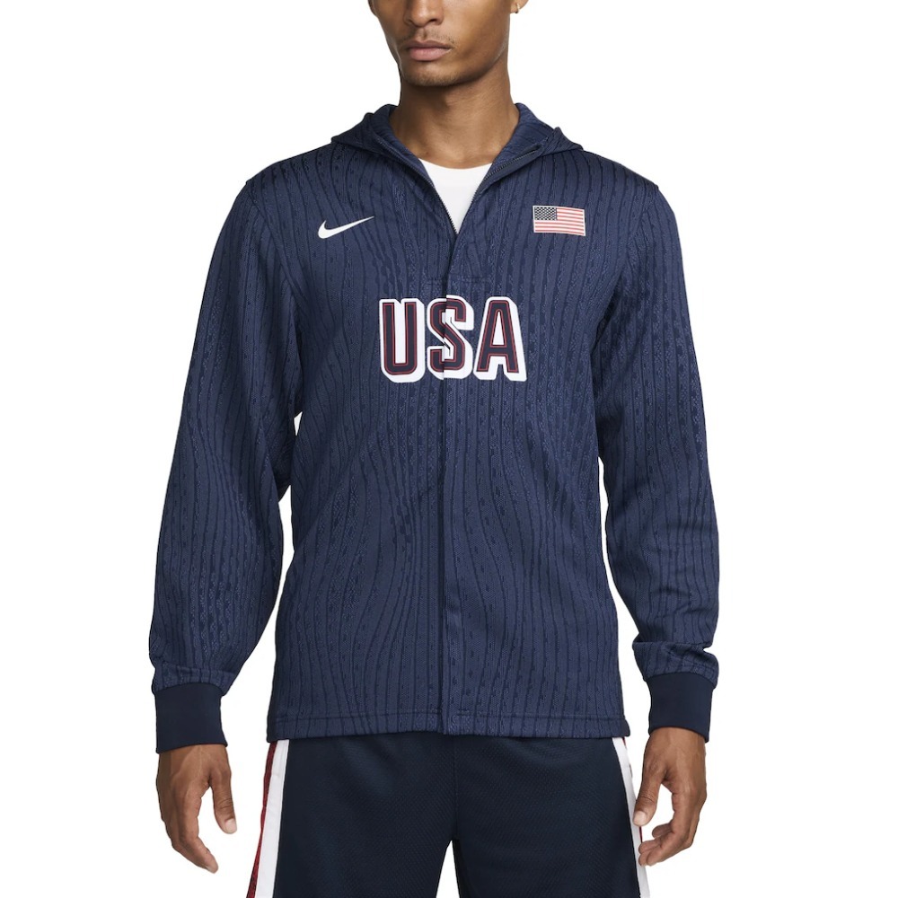 USA 藍外套 S