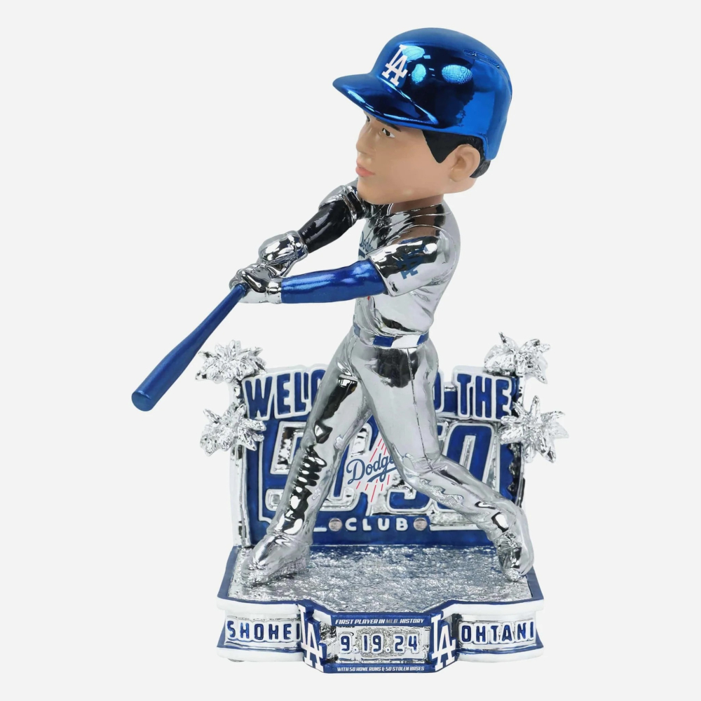 Foco x OHTANI 銀色 50轟/50K 紀念公仔