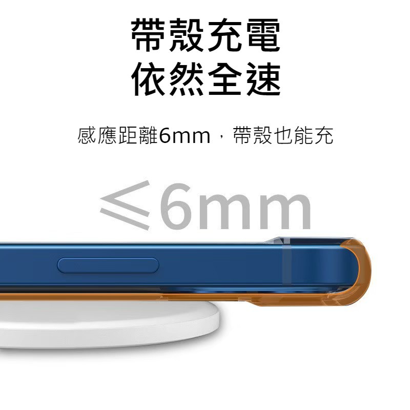 台灣現貨 QIU 15W極簡無線充電盤 Qi無線 iphone無線充電器 無線充電板 無線充電盤-細節圖3