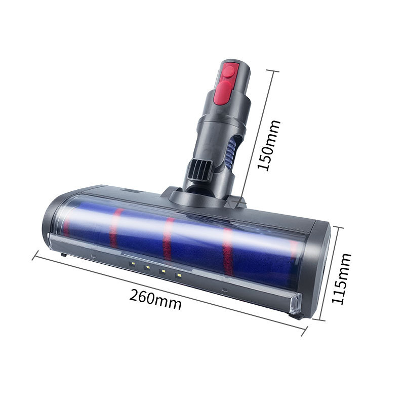 【快速出貨】dyson 戴森 V10 V7 V8 V11 吸塵器吸頭 刷頭 電動刷頭 電動吸頭 地刷頭 軟絨刷頭-細節圖2