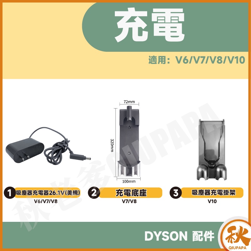 現貨 戴森 dyson吸塵器配件 充電座 壁掛座 壁掛架 V8 V7 SV10 SV11 吸塵器 免鑽孔 擴充 收納架