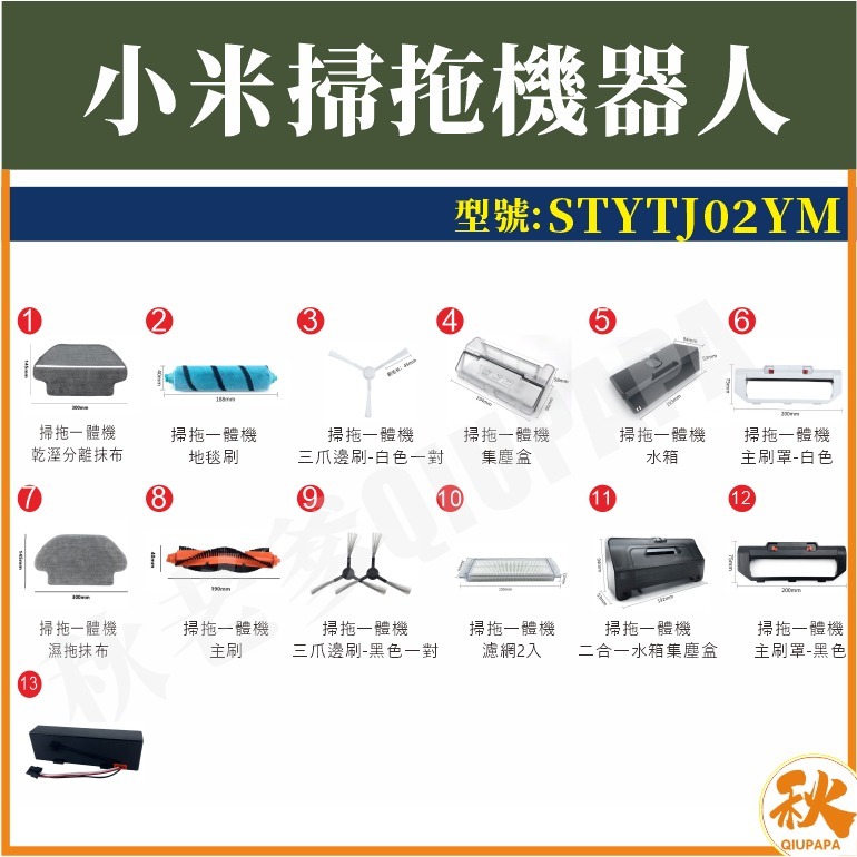 小米 米家掃拖機器人電池 INR18650 LDS 掃地機器人2800mAh 二代 STYTJ02YM-細節圖3