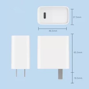 iPhone充電頭  豆腐頭 18W PD充電頭 PD充電線 Type-C孔 快充頭 充電頭 充電器 豆腐頭 快速充電器-細節圖7