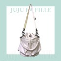 🌈Juju la Fille✨✨【優惠中】🦄正韓 個性工裝風 超輕尼龍抽繩大容量水桶包 肩背包 斜背包 手提包-規格圖8