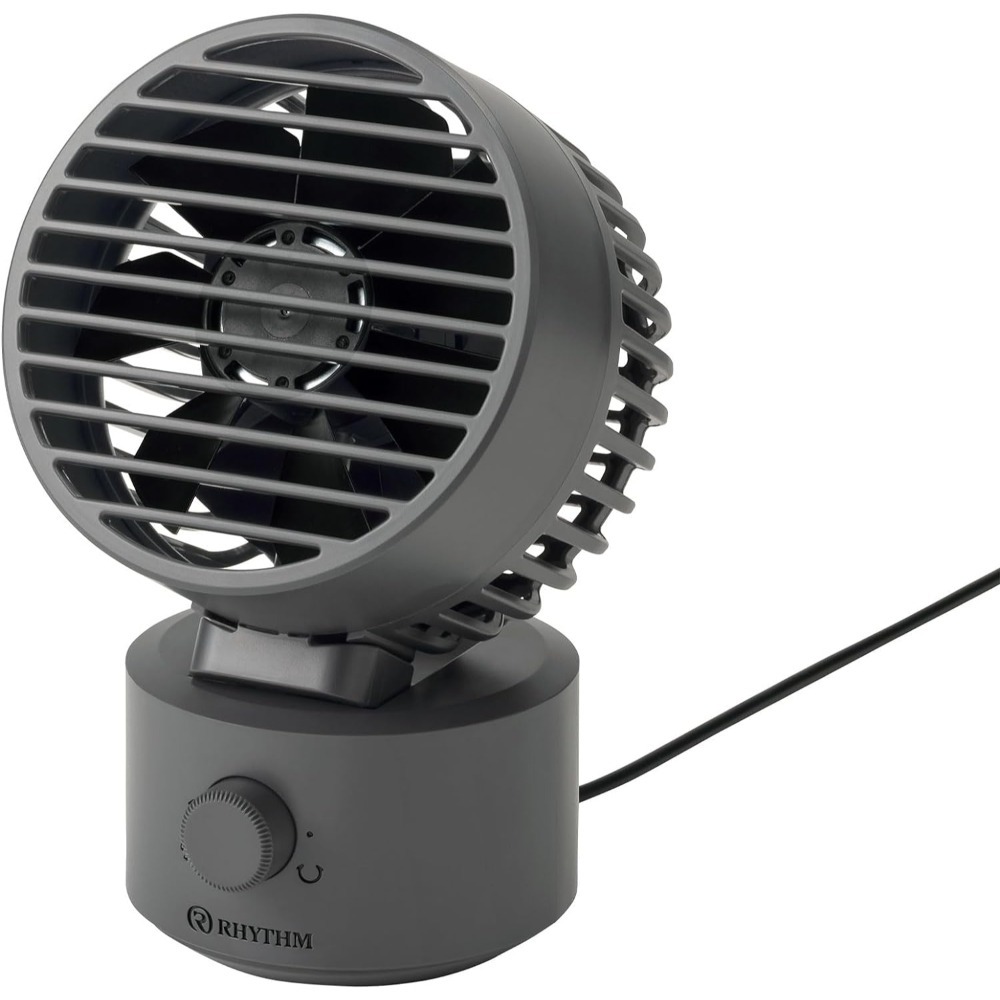 <日本帶回現貨!!> Rhythm 桌上型電扇 日本廠商 静音、小巧、強風、USB供電-規格圖7