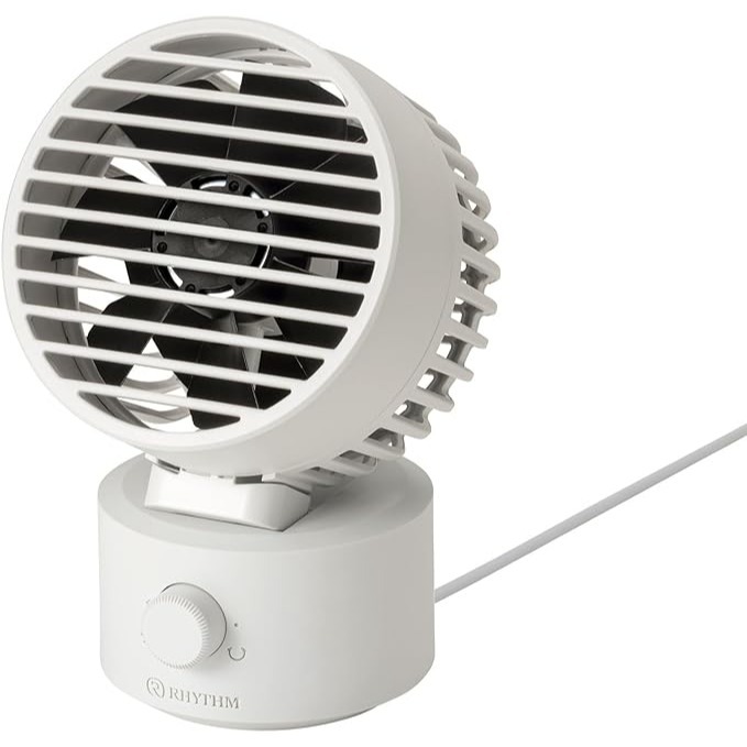 <日本帶回現貨!!> Rhythm 桌上型電扇 日本廠商 静音、小巧、強風、USB供電-規格圖7