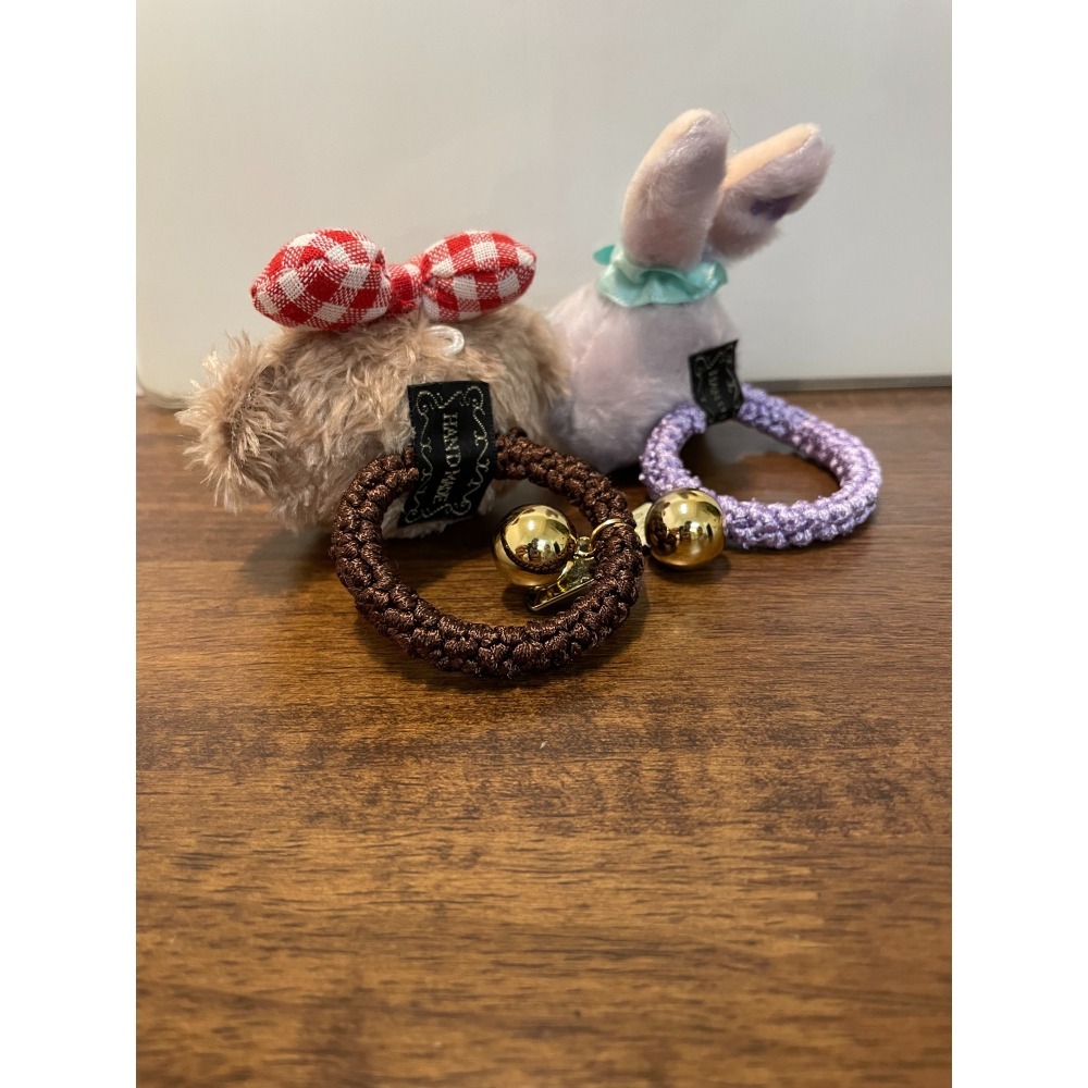 #現貨 可愛史黛拉  達菲熊 立體髮圈髮飾-細節圖4