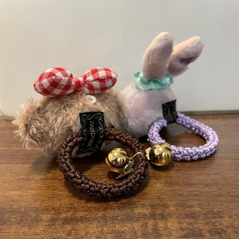 #現貨 可愛史黛拉  達菲熊 立體髮圈髮飾-細節圖6