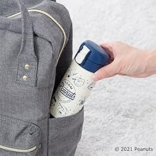 日本 Richell 利其爾 大飲口兩用不鏽鋼杯 160 | 240ml 史努比-細節圖4