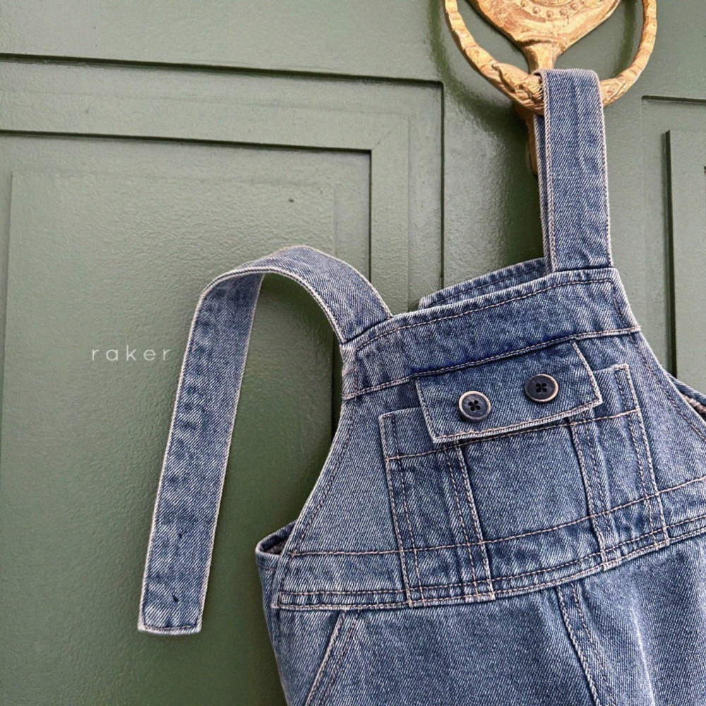 #正韓童裝   正韓raker吊帶褲-細節圖6