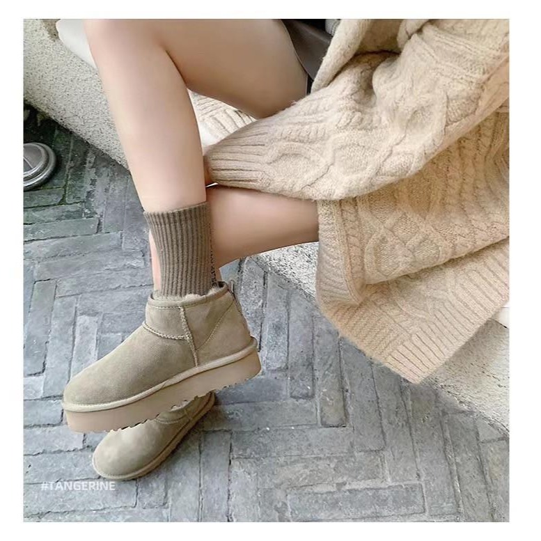 #韓國女裝 🇰🇷韓國短筒雪靴-細節圖4