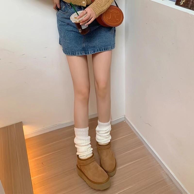 #韓國女裝 🇰🇷韓國短筒雪靴-細節圖6