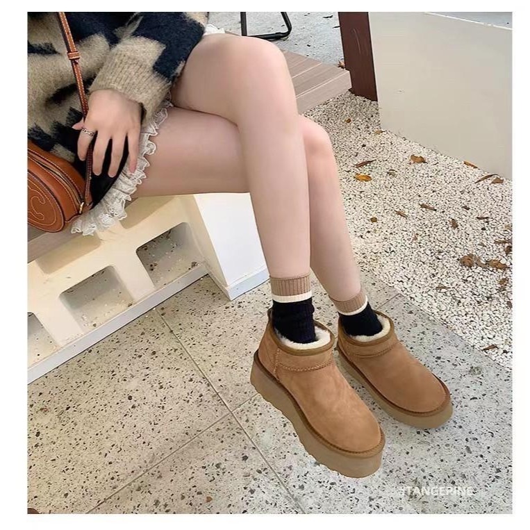 #韓國女裝 🇰🇷韓國短筒雪靴-細節圖8